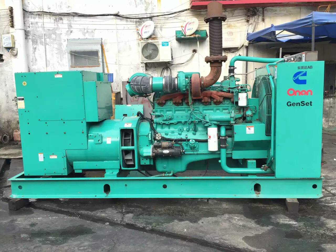 东兰租赁发电机-柴油发电机不正常冒烟的原因